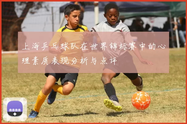 上海乒乓球队在世界锦标赛中的心理素质表现分析与点评