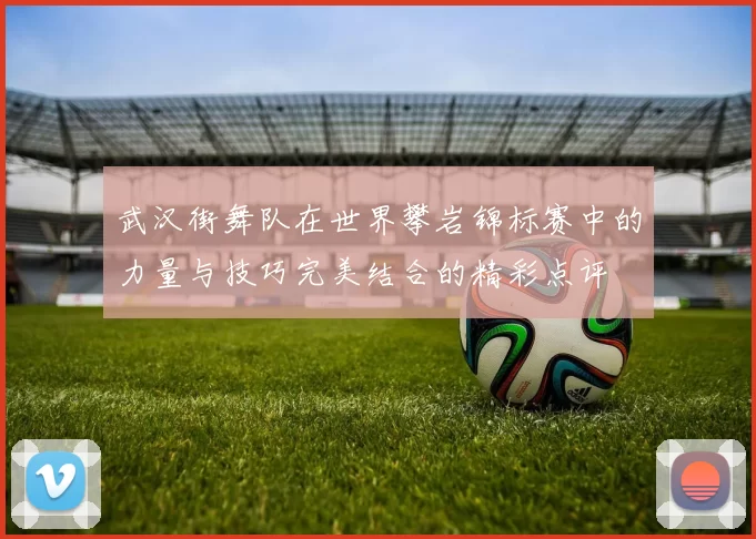 武汉街舞队在世界攀岩锦标赛中的力量与技巧完美结合的精彩点评